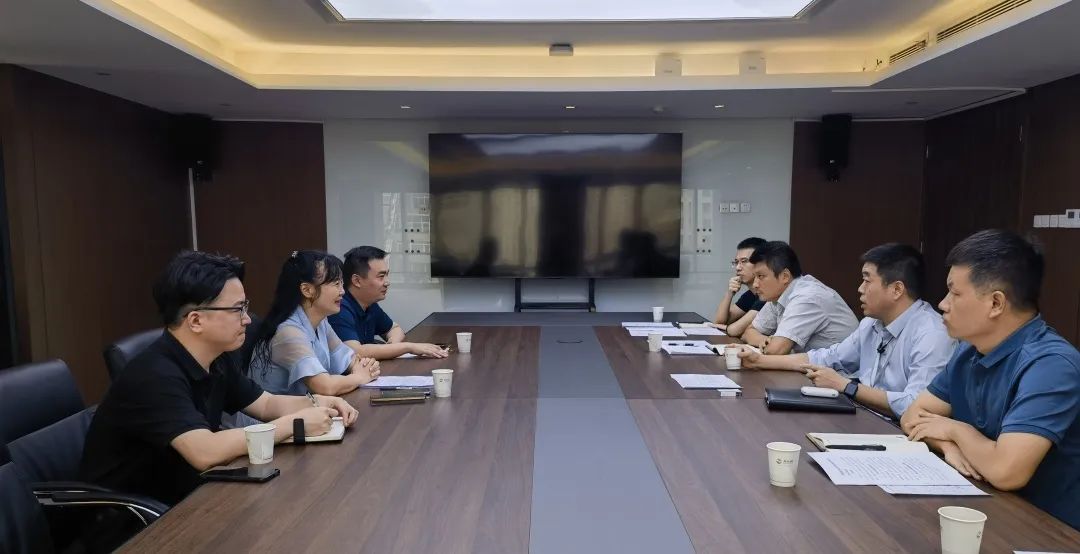 公司與經(jīng)開渭北發(fā)展集團(tuán)、渭北建設(shè)集團(tuán)座談交流